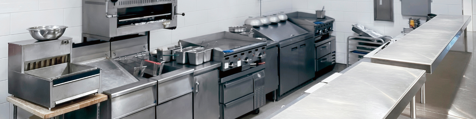cleaning a commercial kitchen